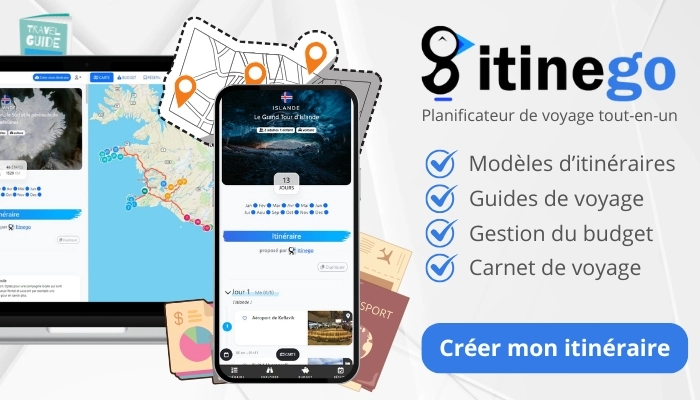 Planificateur de voyage Itinego
