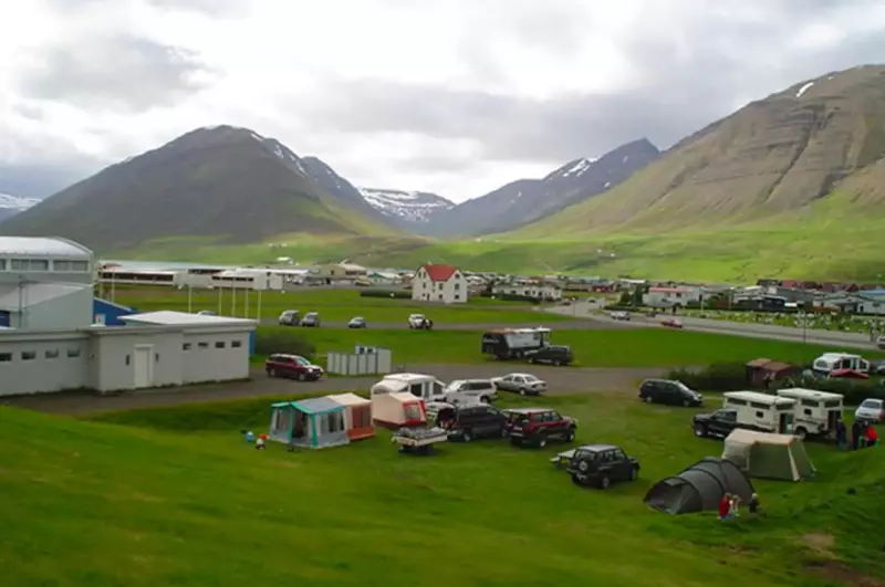 Un camping en Islande
