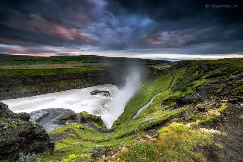 Les chutes de Gullfoss