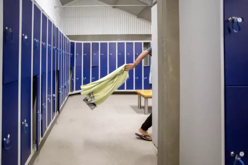 Vestiaires du Secret Lagoon